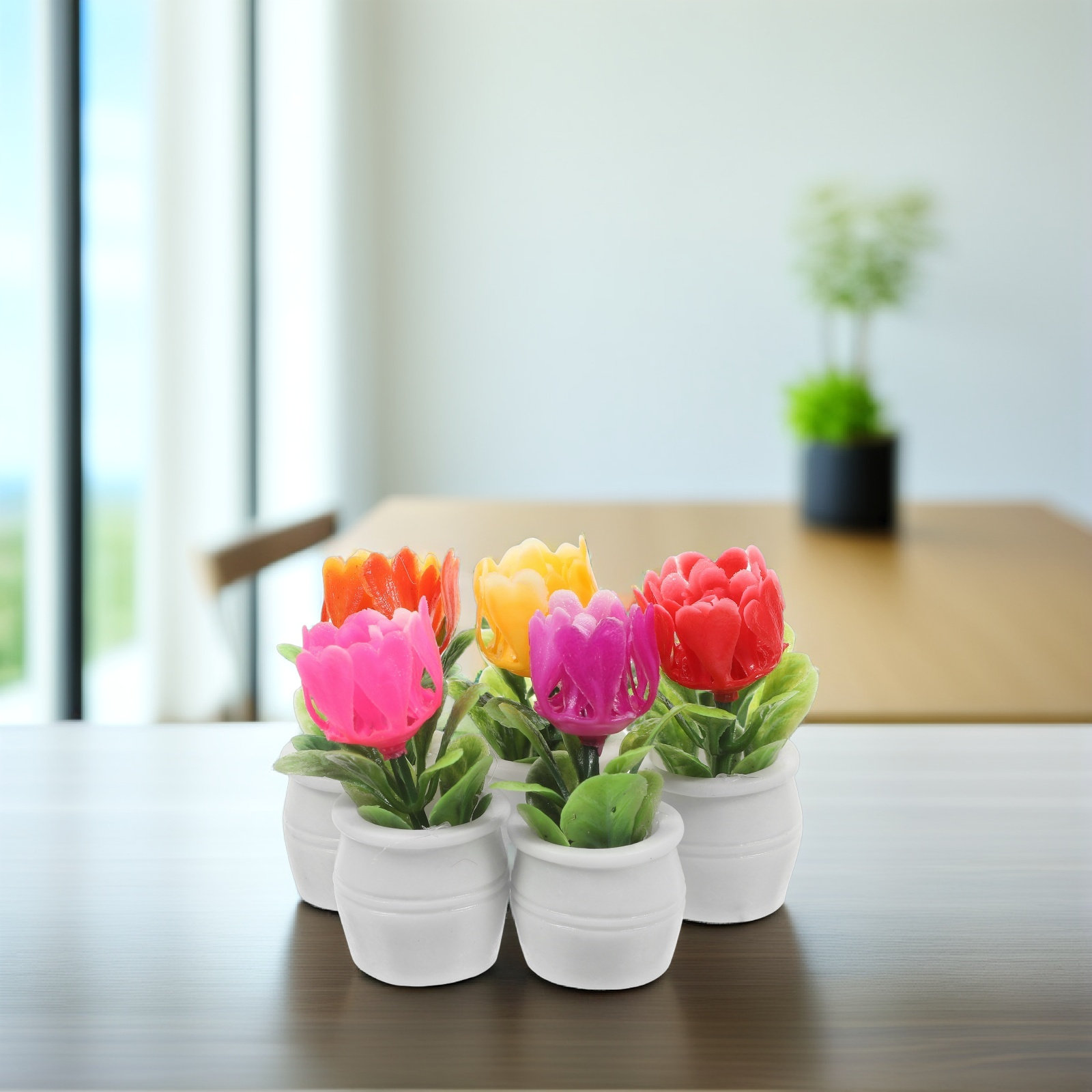 5Pcs Artificial Succulent Bons - đánh giá và giá Plant Pot